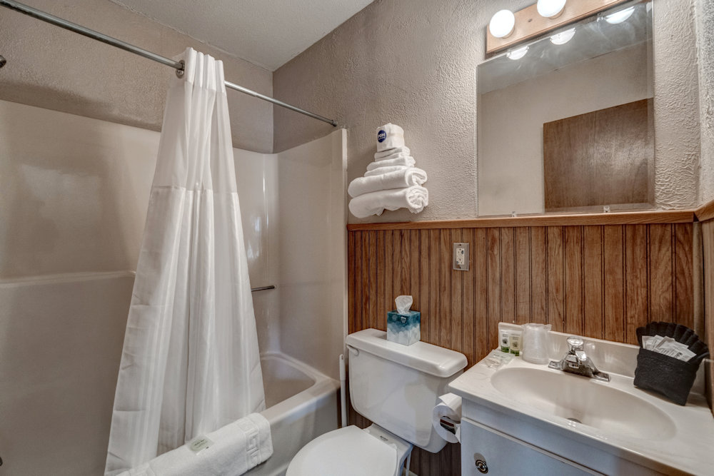 Bathroom Of Studio Cabin For Rent In Rapid City South Dakota